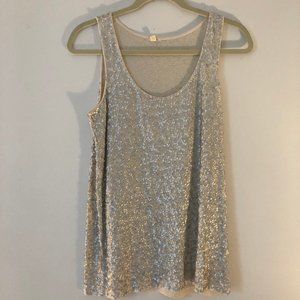 sequin tank from J Crew
